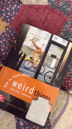 Philosophy how to think about weird things (MtSAC)