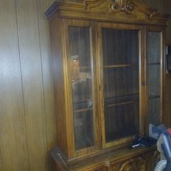 China Hutch and TV stand