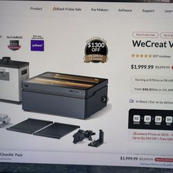 WeCreat Vision 40W Laser Engraver