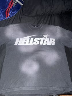 Authentic Black And White Hellstar Shirt