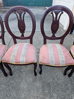6 made in italy chairs