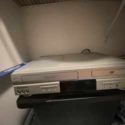 DVD Player And VHS Panasonic 