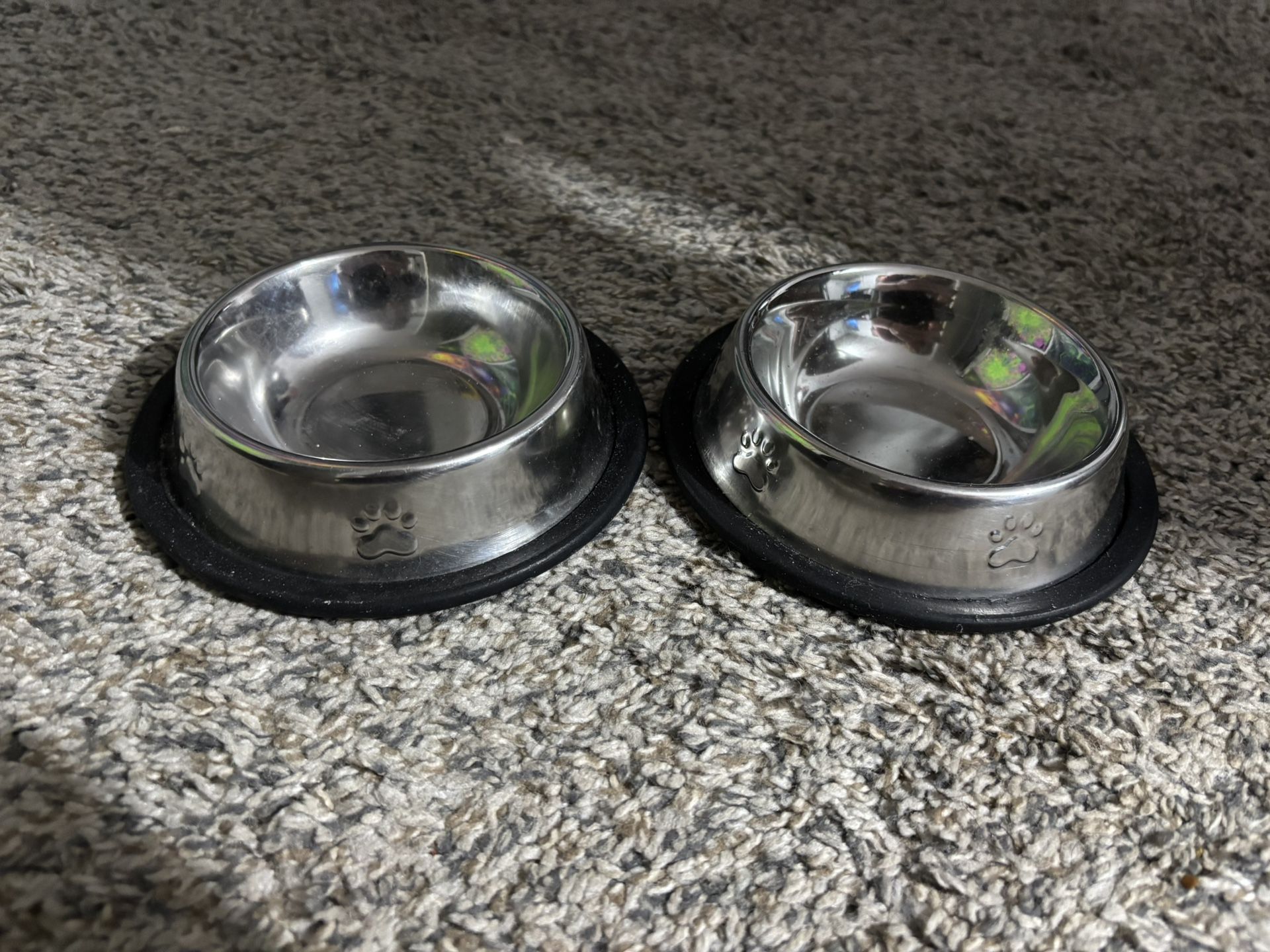 Pet Food And Water Dish 