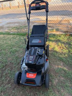 ECHO
21 in. 190 cc Briggs and Stratton Gas 3-in-1 Dual Blade RWD Self-Propelled Lawn Mower with Single Lever Deck Adjustment