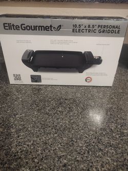 Elite Gourmet 10.5 x 8.5 Electric Griddle