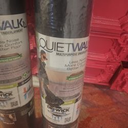 New Quiet Walk Underlayment 2 Rolls 