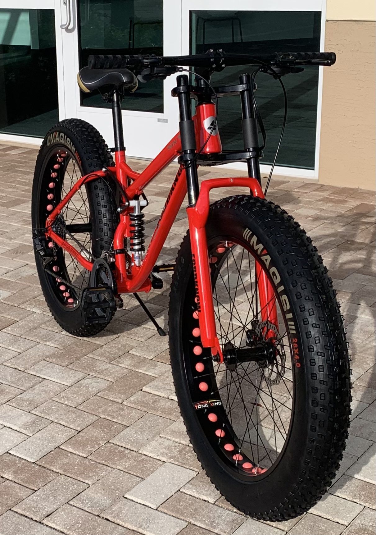 Foreknow FAT TIRE Bike 21 Speed 26X4.0 Mechanical, Disc Breaks