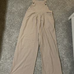 New Linen Overalls 2X, $15