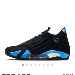 University Blue Jordan 14s