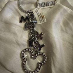 Disney Mickey Mouse Keychain New
