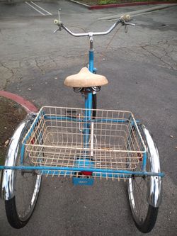 Vintage sears deals 3 wheel bicycle