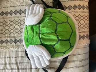 Koopa Troopa and turtle shell backpack