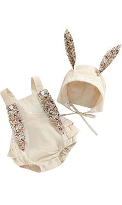 Romper Easter Bunny Jumpsuit