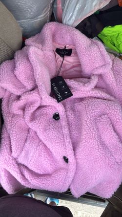 Abrigo hot pink