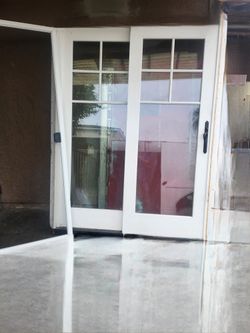 Puerta Corredisa 59.5 X 79.5 Doble Vidrio  Retofit Con Low-e