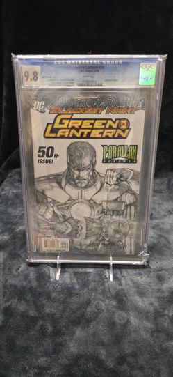 Green Lantern #50 CGC 9.8 Sketch Cover