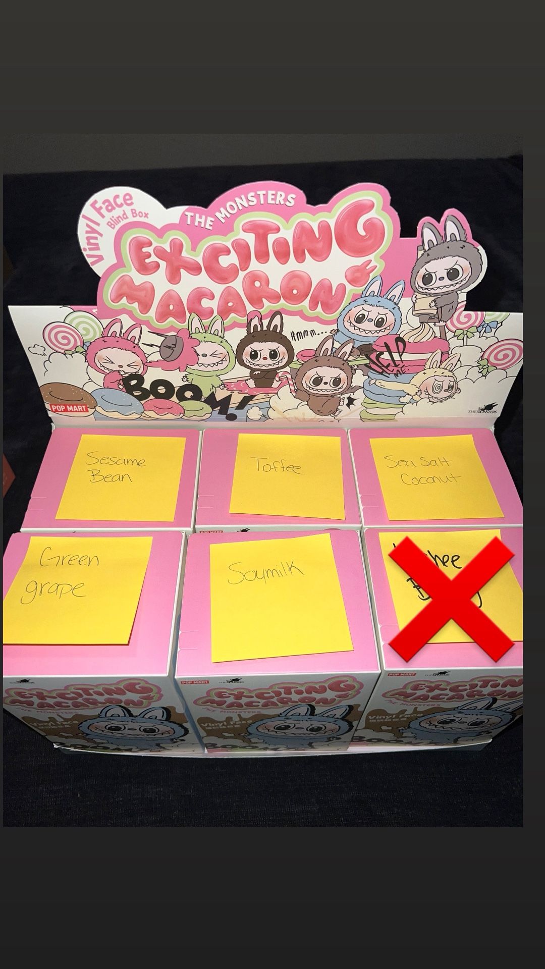 Exciting Macaron Labubu