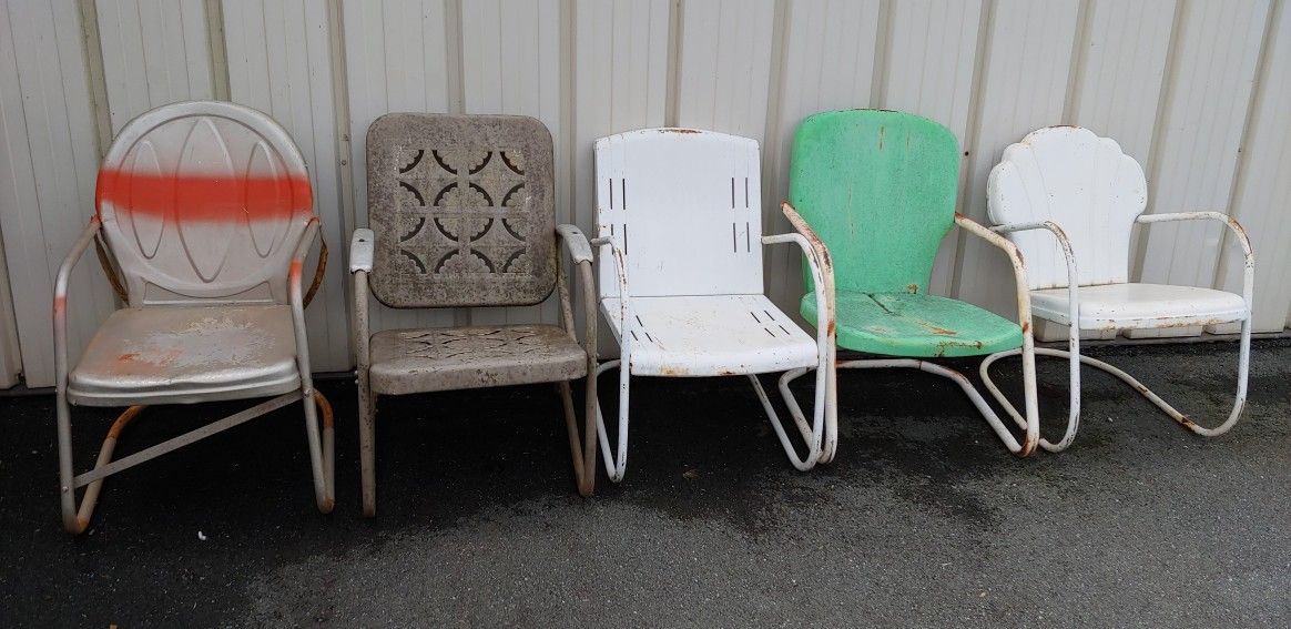 Antique Patio Chairs