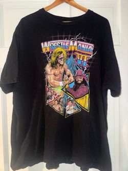 Vintage WWF WrestleMania VI Graphic T-Shirt 2XL