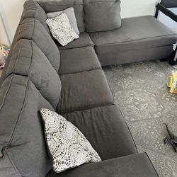 Grey Couch Sofa Sectional
