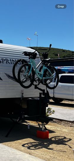 RV  bike rack