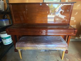 Rosemann Upright Piano with Bench