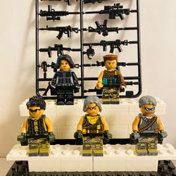 Special Armed Forces Minifigures Soldiers Set | New Custom LEGO Compatible Toys