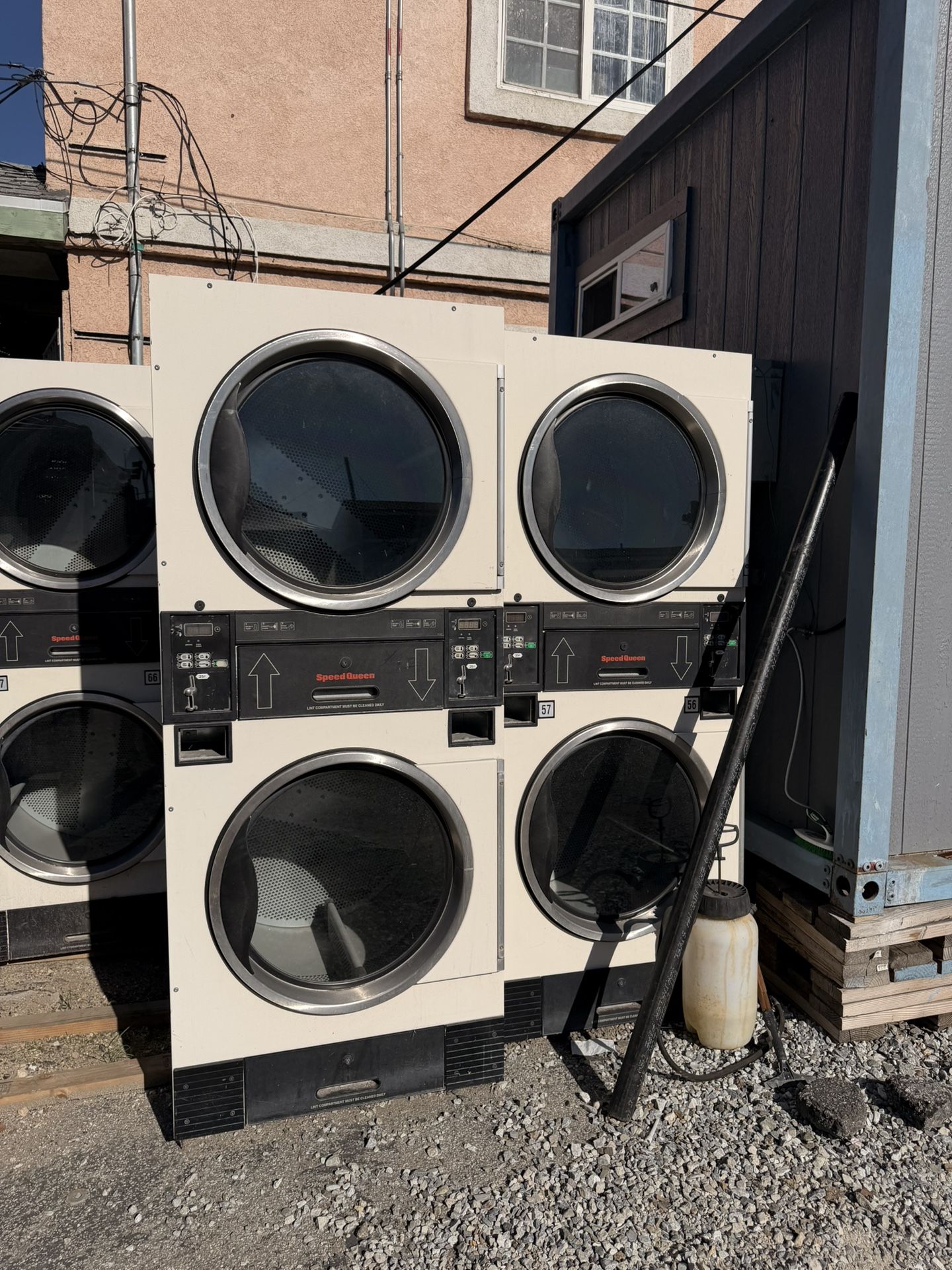 Commercial Speed Queen Dryers 