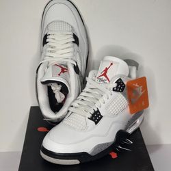 Jordan 4 White Cement Size 11 FV5029 100