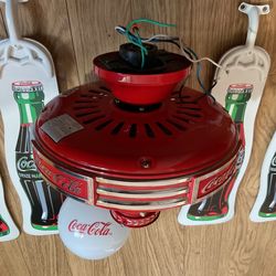 COCA COLA Ceiling fan.