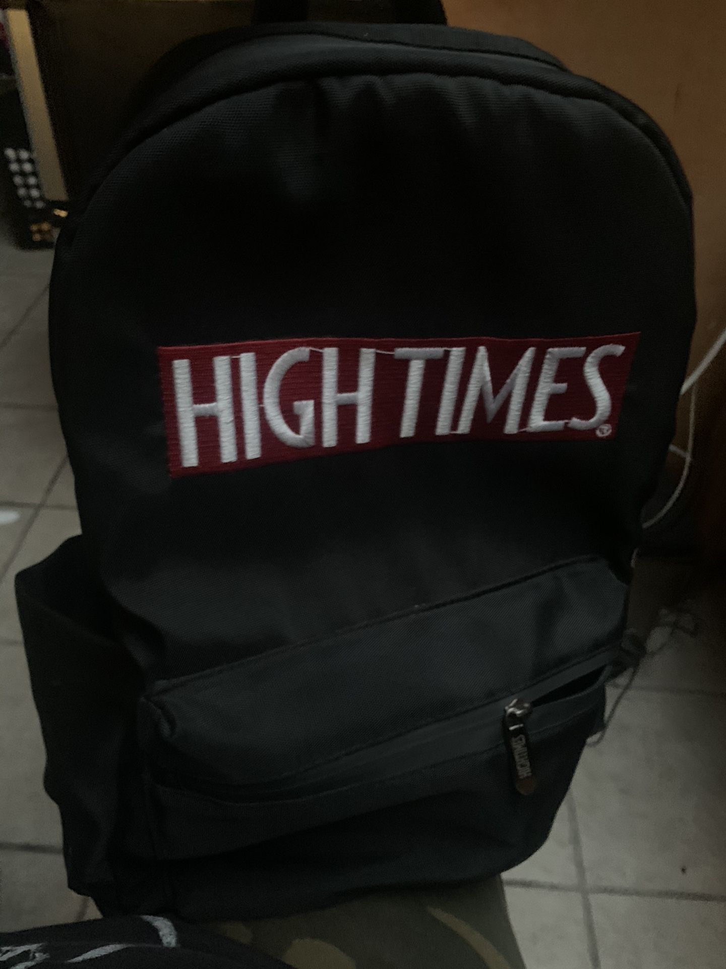LTD EDITION HIGH TIMES EMBROIDERED BACKPACK  CANNABIS CUP 