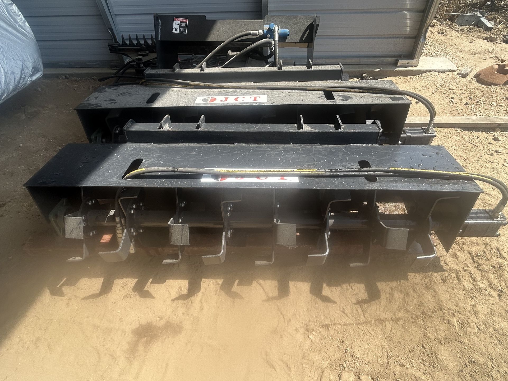 New 72” Skid Steer Rototiller Attachment