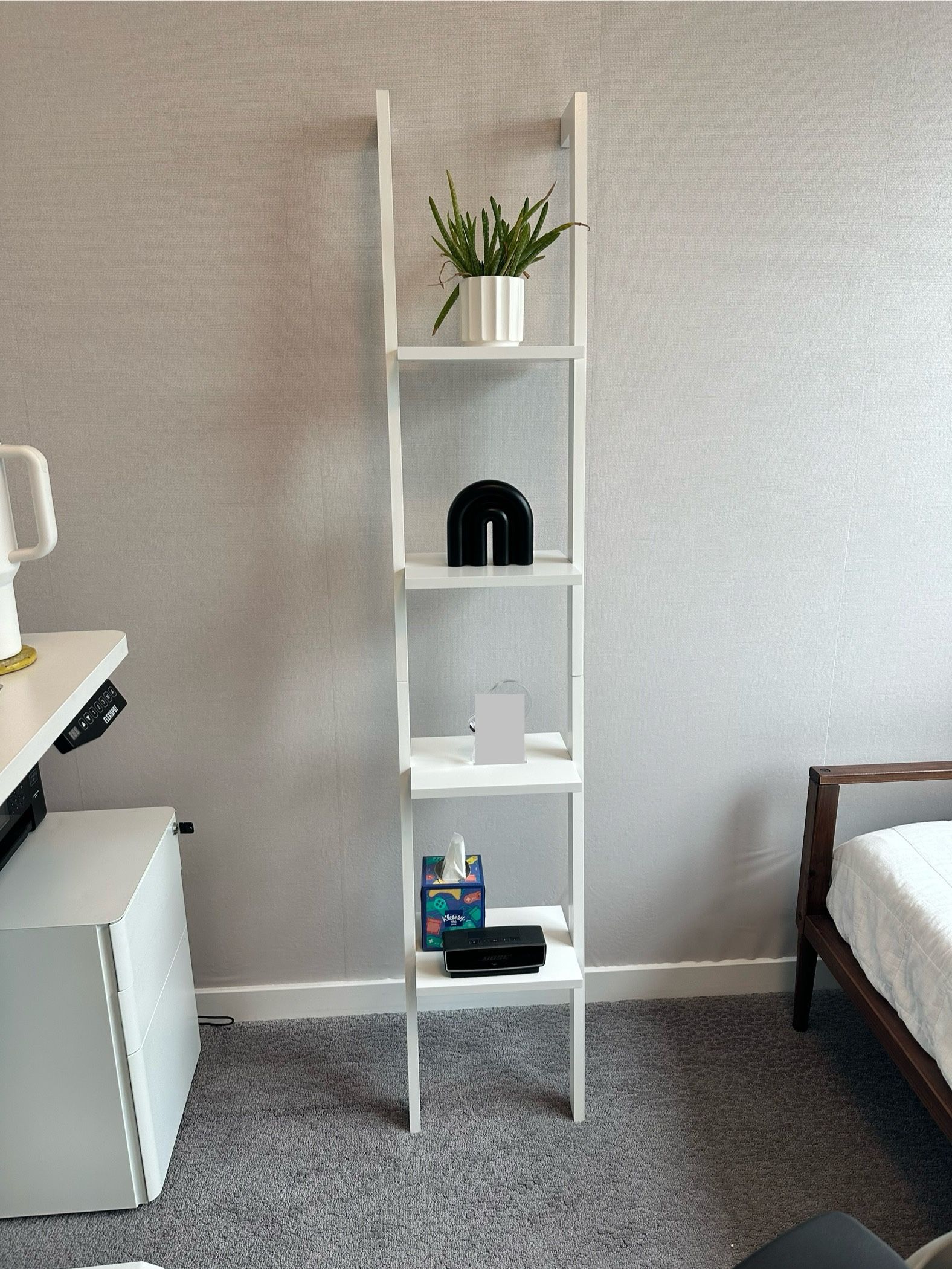 White Ladder Shelf