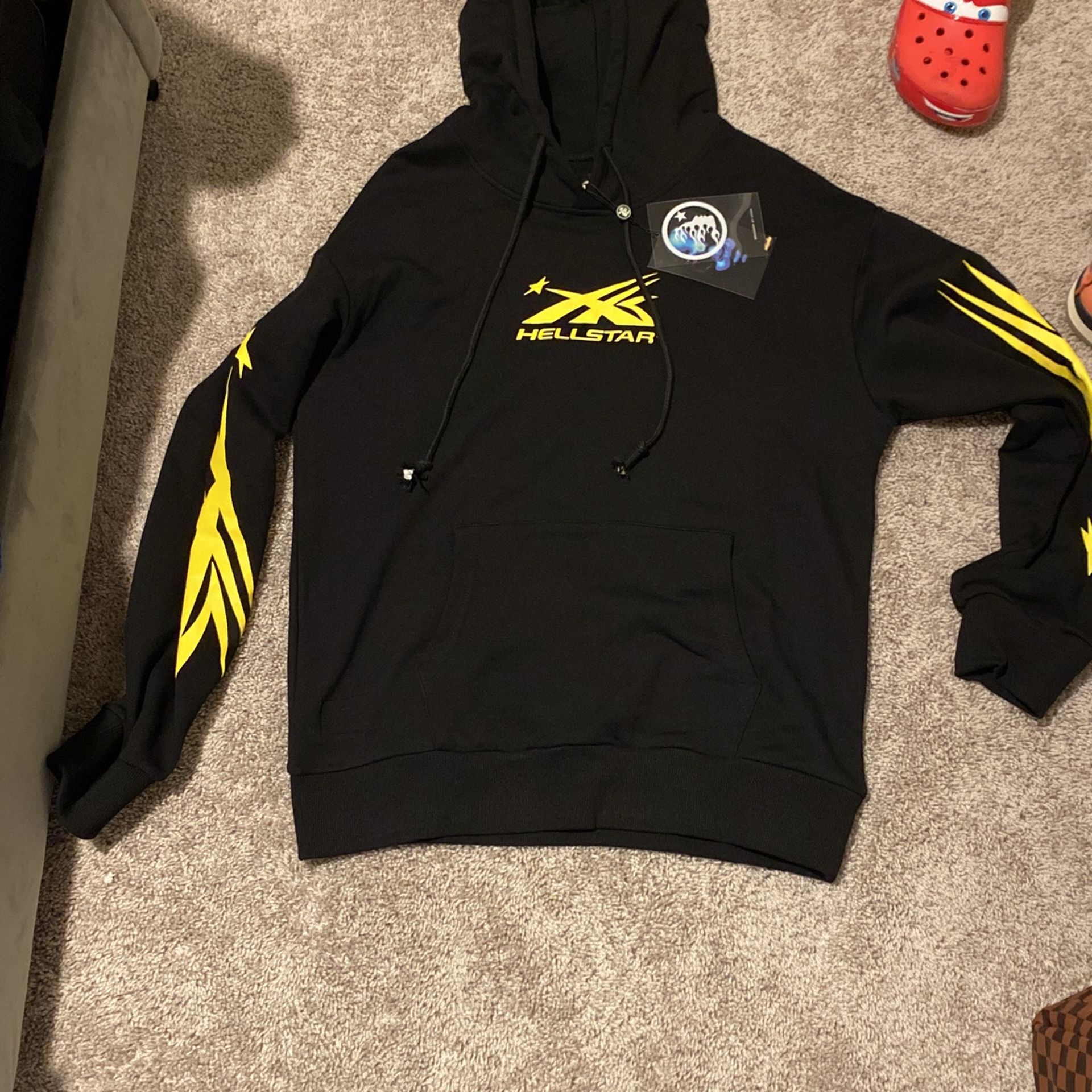 Yellow/Black Hellstar Hoodie