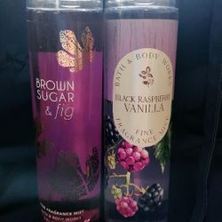 NEW BBW ASSORTED BODY MISTS