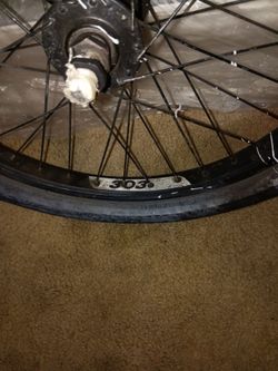 Bmx "20 oversized axel