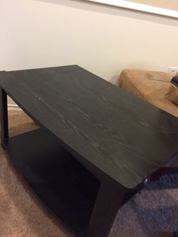Black Wood Entertainment Center