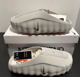 Nike Mind 001 Slides Size 11 light smoke grey
