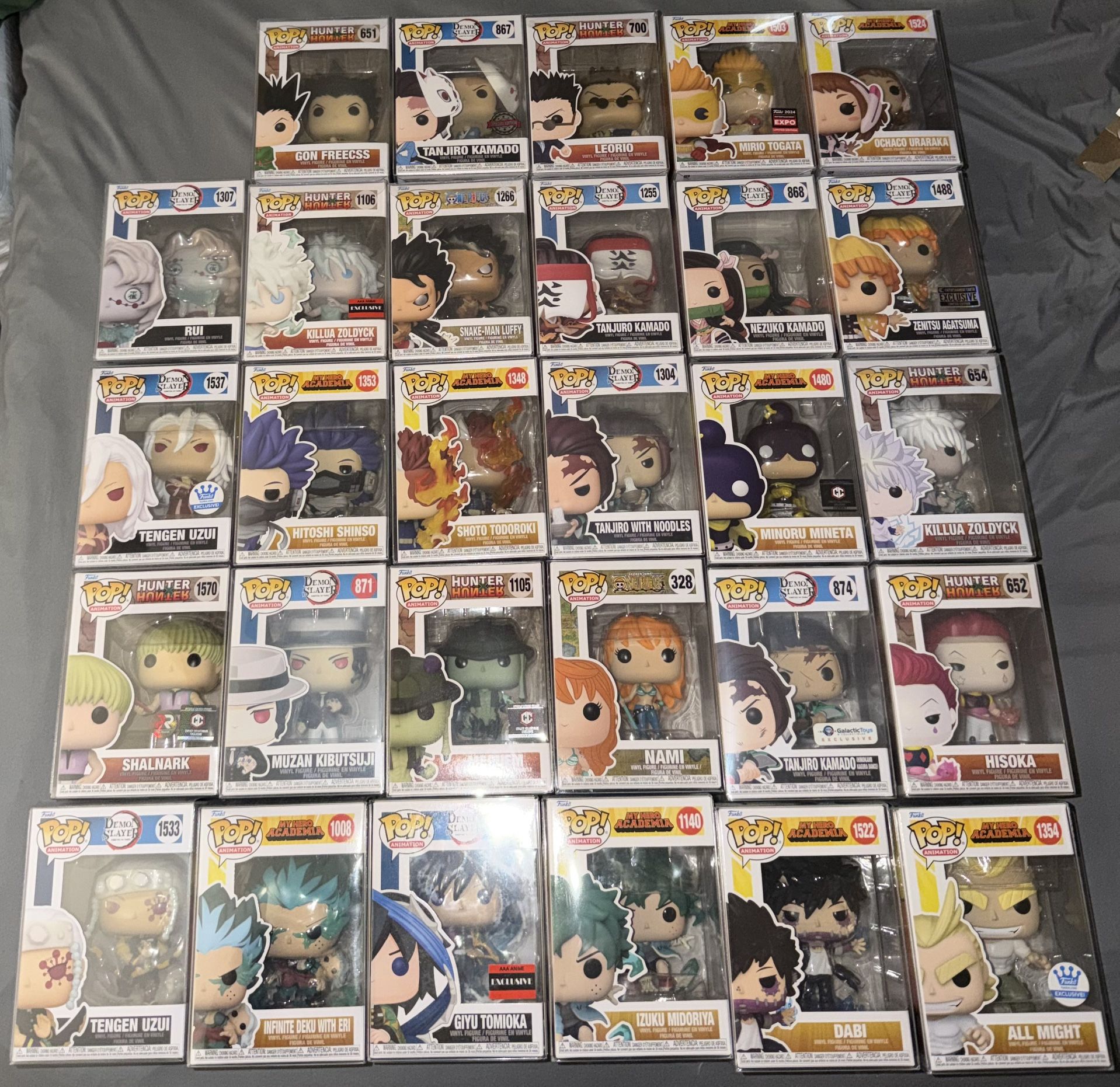 FunkoPop! Lot Sale Anime 29ct