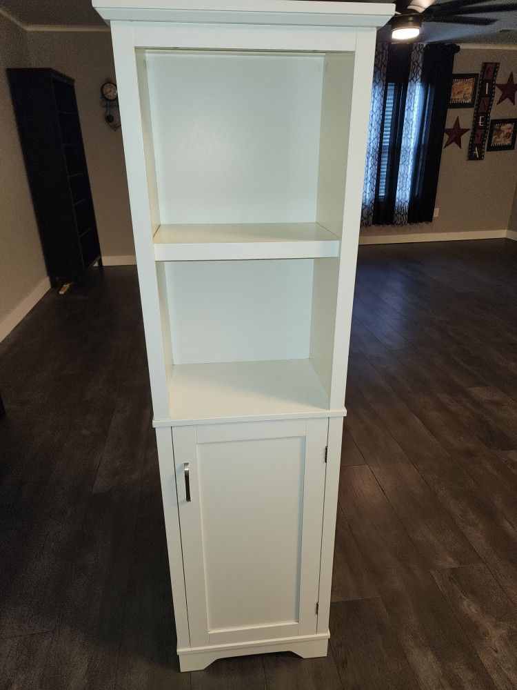 White Storage Cabinet