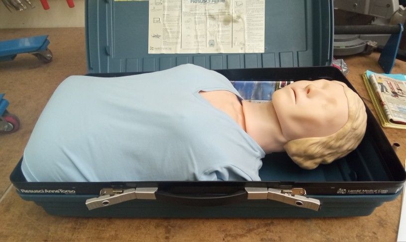 Resusci Annie CPR Training Laerdal Torso