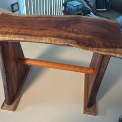 Live Edge Stool