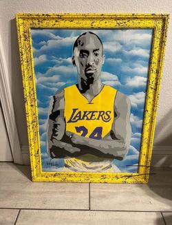 Kobe & Gigi Bryant paintings