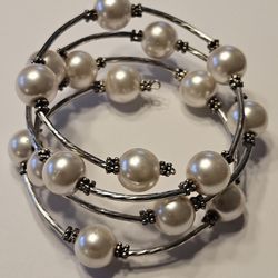 Pearl Wrap Bracelet 