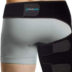 Bodymate Hip Brace for Sciatica Pain Relief - Supporting Belts, SI Belt/Sacroiliac Belt, Compression Wrap for Hip, Thi