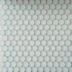Tile Aqua Green Frosted Glass Penny Wall And Floor