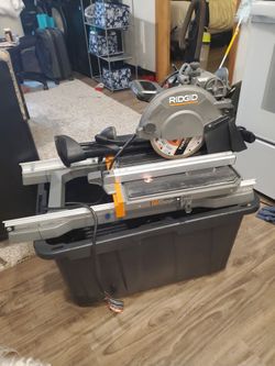 Rigid Wet Tile Saw