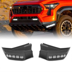 For 2024-2027 Toyota Tacoma W-Power Front Bumper Lip LED Sequential Running Lights -(2-PU-109-LED