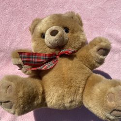BROWN 11.0" PLUSH STUFFED TEDDY BEAR  by BRAND LOYALTY cuddle me toys