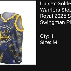 Stephen Curry Jersey Size Medium New